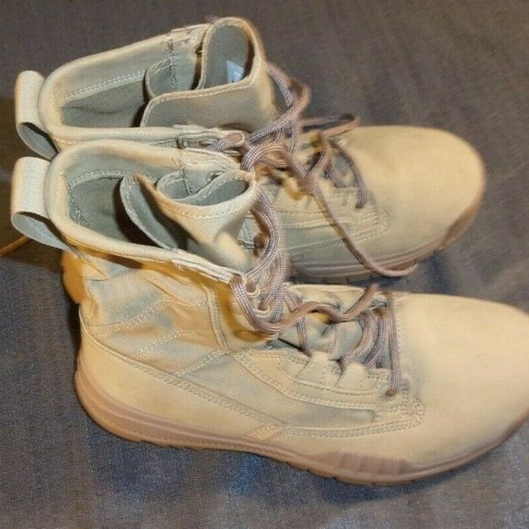 TAN CANVAS NIKE TACTICAL BOOTS 4.5 21BI200 main image 11